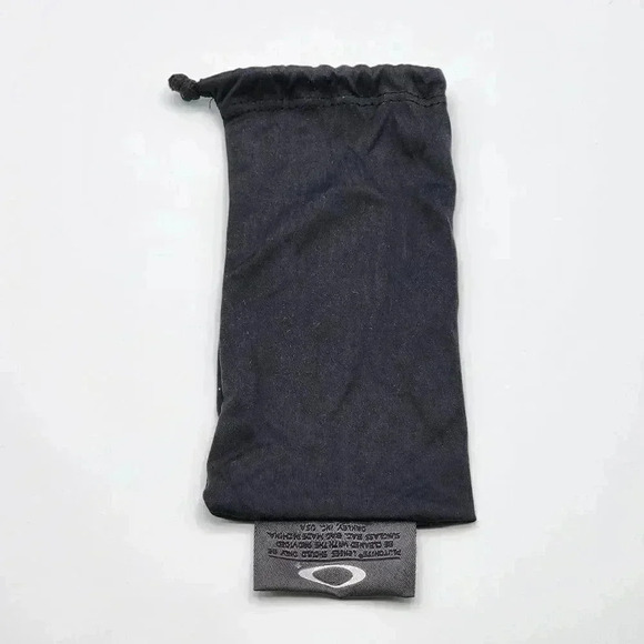 Oakley HDO High Definition Optics Fine Lens Cleaning BAG/POUCH Sunglasses Black - Picture 2 of 4